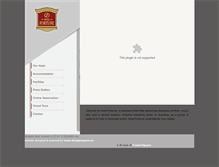 Tablet Screenshot of hotelfortune.in